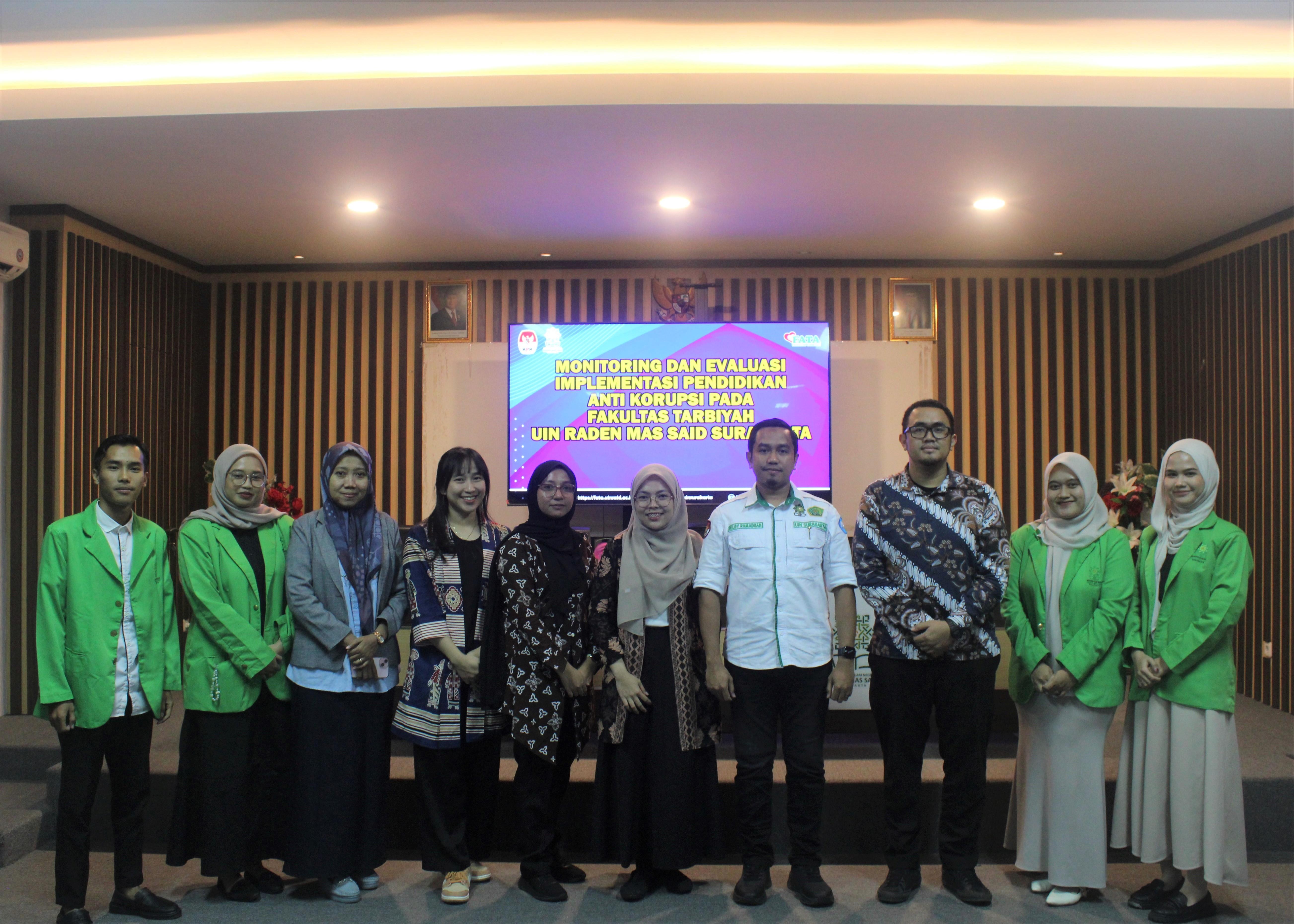 Monitoring dan Evaluasi Implementasi Pendidikan Antikorupsi pada Program Studi Manajemen Pendidikan Islam