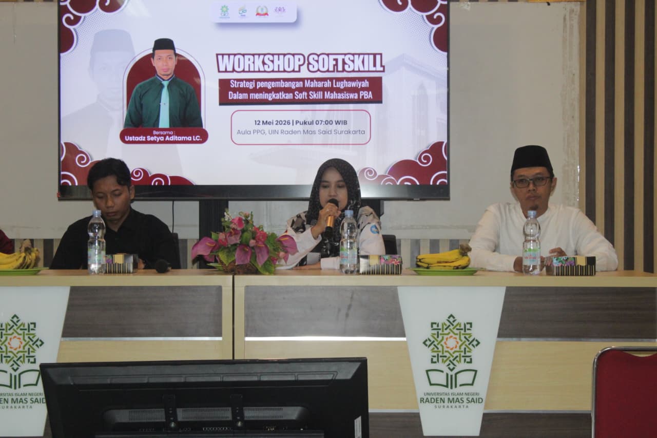 HMPS PBA UIN Surakarta Gelar Workshop Softskill, Mahasiswa Diasah Hadapi Era Digital